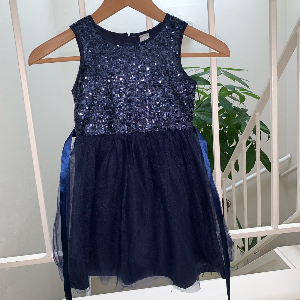 EUC Carter’s Sequined Party Dress